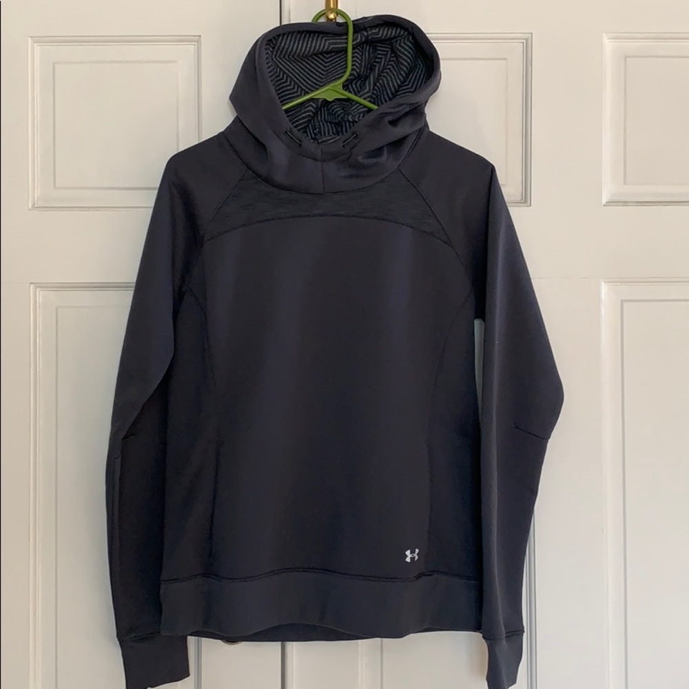 Under Armour charcoal gray Hoodie Medium